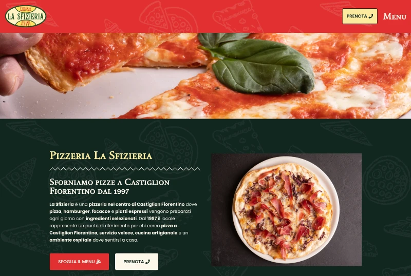 studio94 Siti web per ristoranti, pub e pizzerie