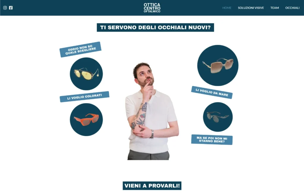 Comunicare competenza attraverso contenuti reali studio 94 siti web per attività e liberi professionisti