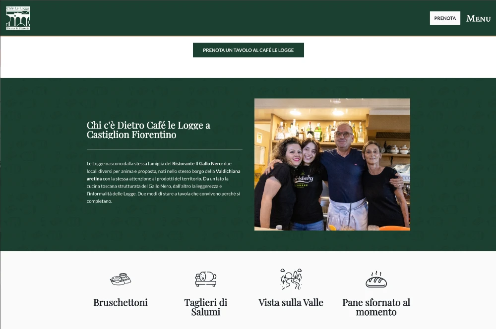 Raccontare la storia del locale e del territorio studio94 siti web per ristoranti e pub